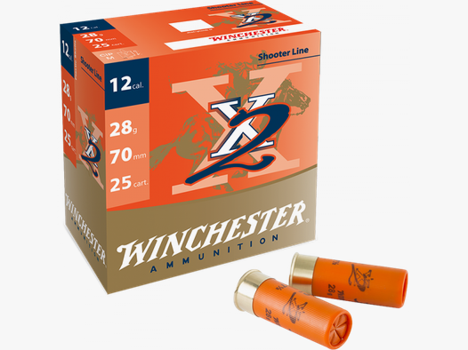Winchester X2 12/70 28 gr Schrotpatronen