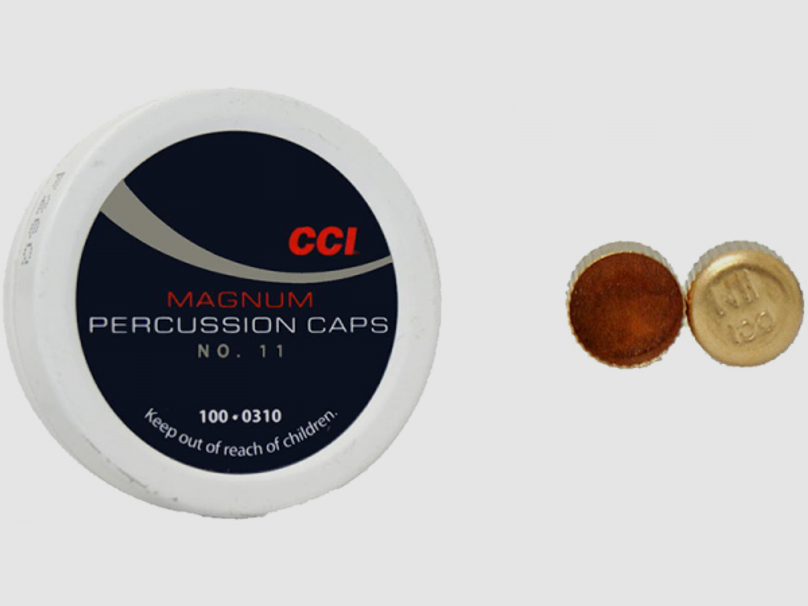CCI Perkussion No.11 Magnum Zündhütchen