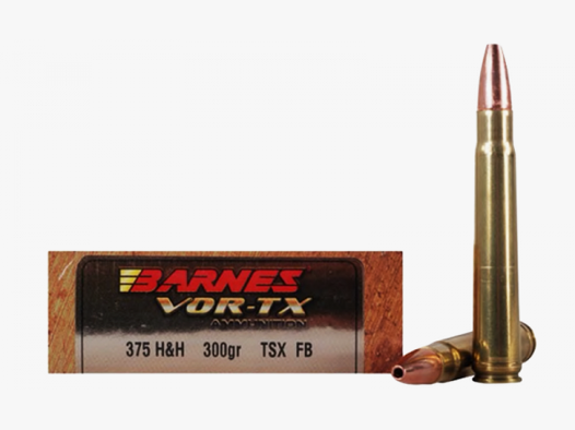 Barnes VOR-TX .375 H&H Mag TSX 300 grs Büchsenpatronen