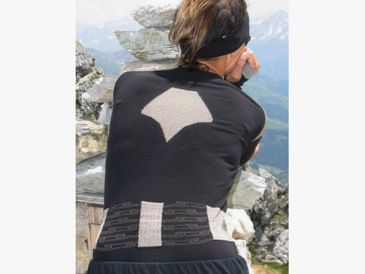 WarmX SilverSun-Shirt Langarm beheizbares Unterhemd Outdoor Funktionsunterwäsche Unterwäsche Damen S