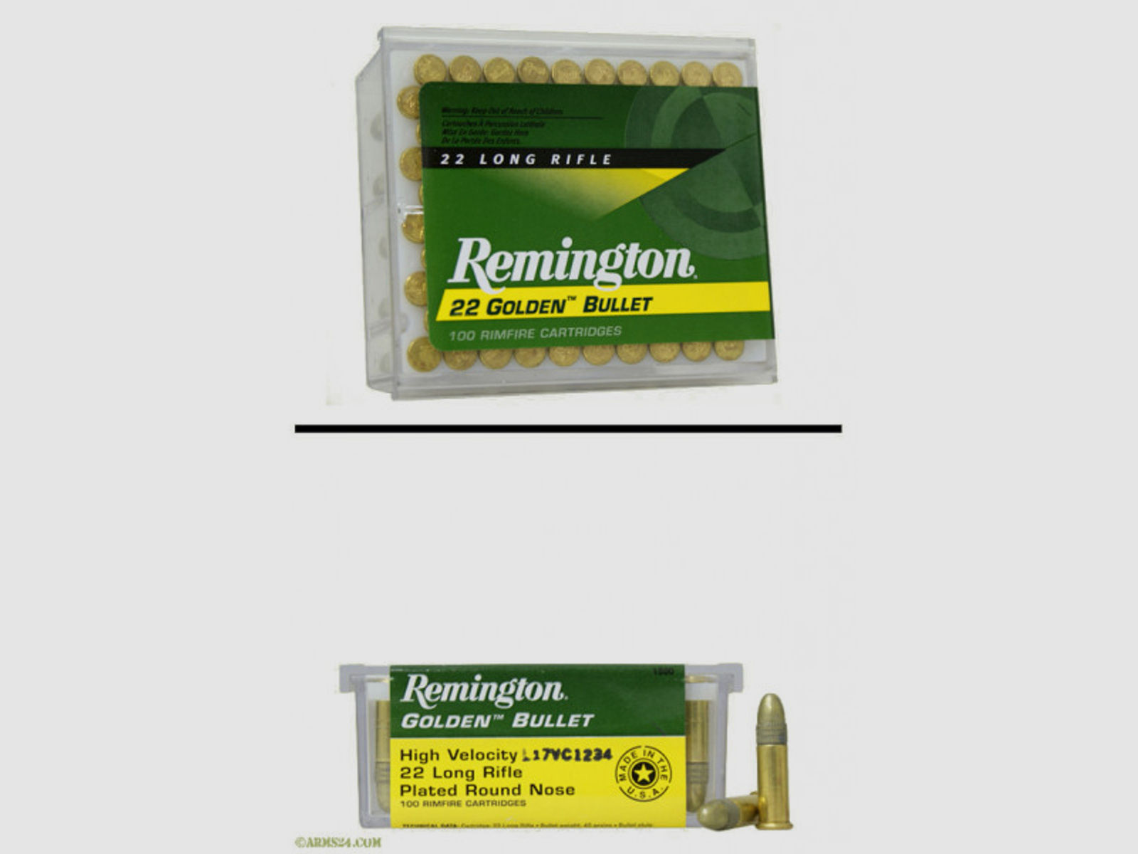 Remington Golden Bullet .22 LR LRN 40 grs Kleinkaliberpatronen