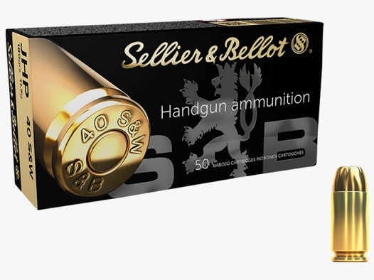 Sellier & Bellot Standard .40 S&W JHP 180 grs Pistolenpatronen