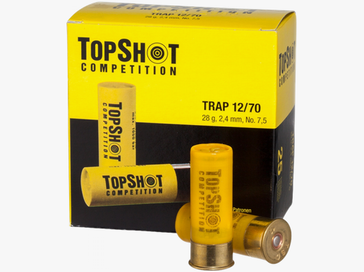 TopShot Trap 12/70 28 gr Schrotpatronen