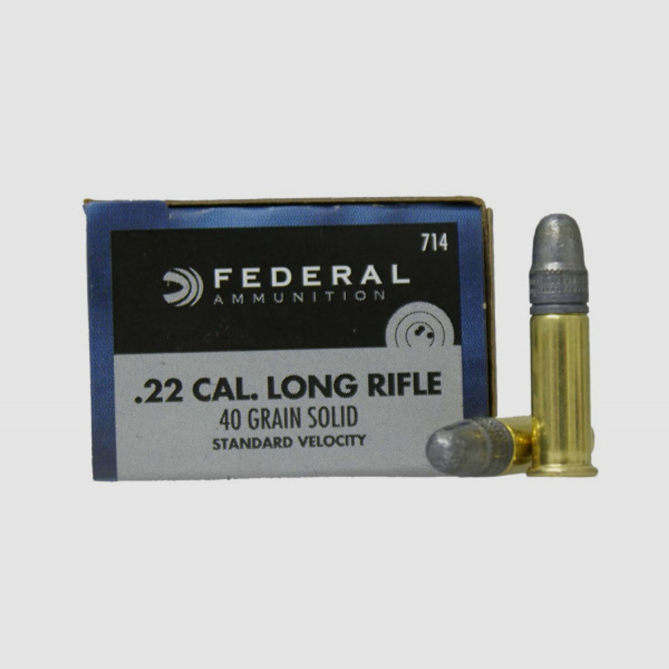 Federal Premium .22 l.r. 2,59g - 40grs Solid Kleinkalibermunition #711B