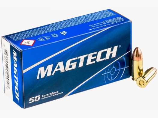 Magtech Standard 9mm Luger (9x19) FMJ 115 grs Pistolenpatronen
