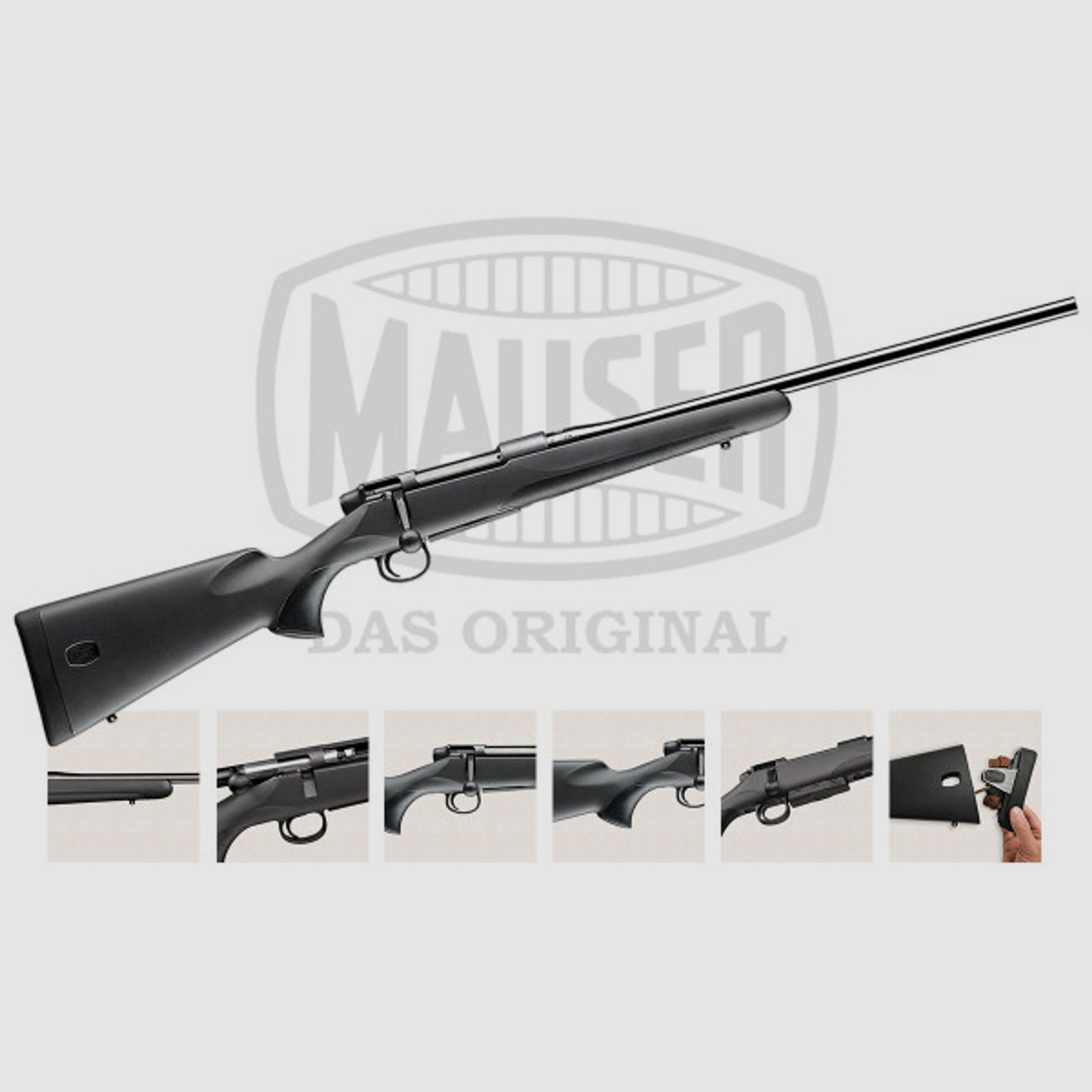 Mauser M18 .308 Win mit Mündungsgewinde M15X1