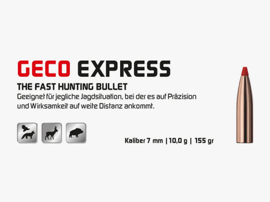 Geco Express Langwaffengeschosse