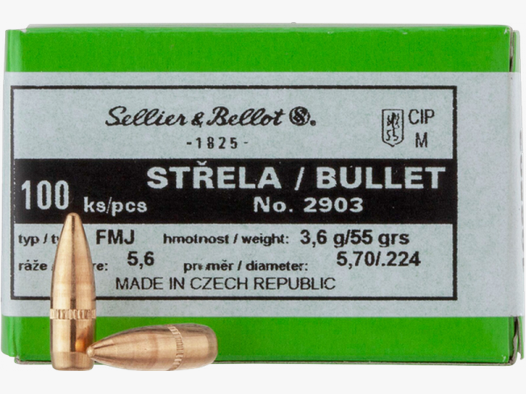 Sellier & Bellot BTFMJ Langwaffengeschosse