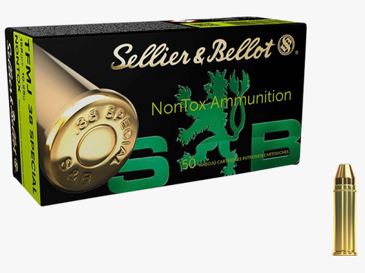 Sellier & Bellot Standard .38 Special TFMJ 158 grs Revolverpatronen