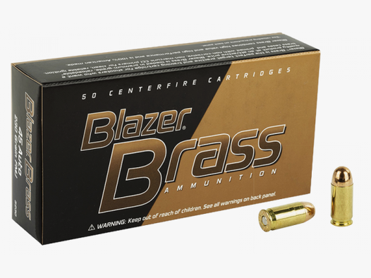 Blazer Brass .45 ACP FMJ 230grs Pistolenpatronen