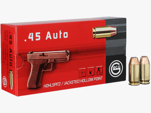 Geco Standard .45 ACP HP 230 grs Pistolenpatronen