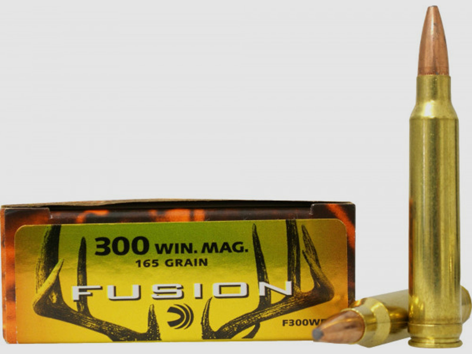 Federal Premium .300 Win Mag 10,69g - 165grs Federal Fusion Büchsenmunition