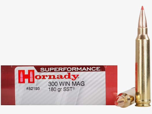 Hornady Superformance .300 Win Mag SST 180 grs Büchsenpatronen