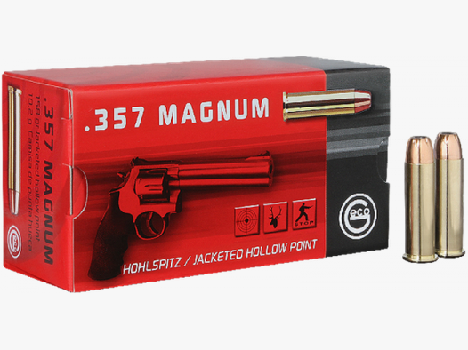 Geco Standard .357 Mag HP 158 grs Revolverpatronen