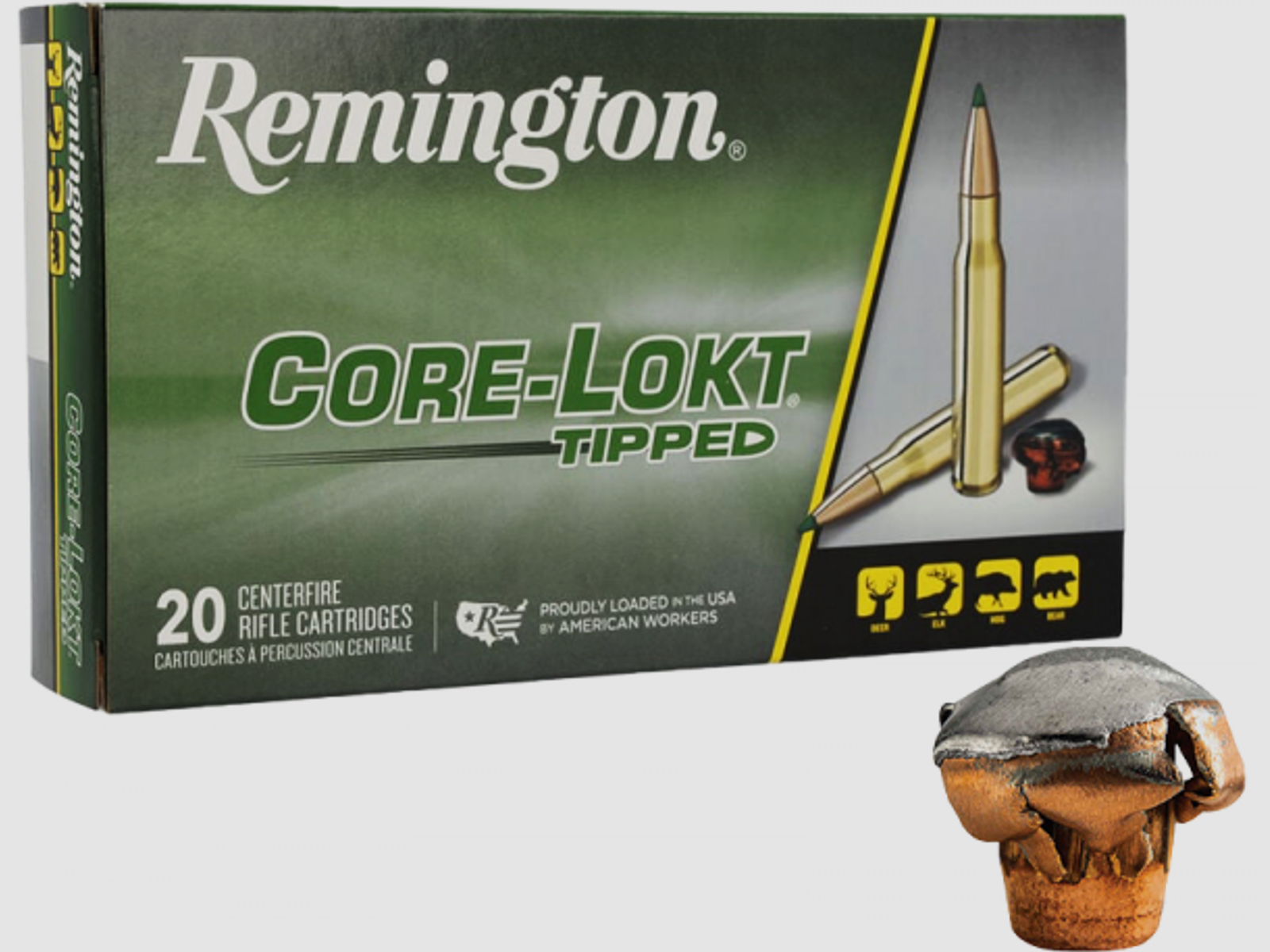 Remington Core-Lokt Tipped .300 WSM 150 grs Büchsenpatronen