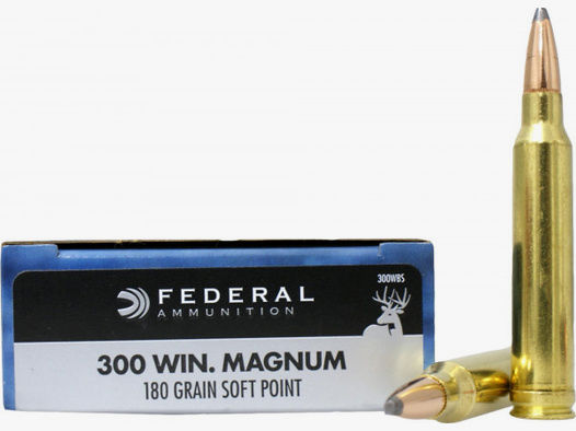 Federal Premium .300 Win Mag 11,66g - 180grs Speer Hot-Core SP Büchsenmunition