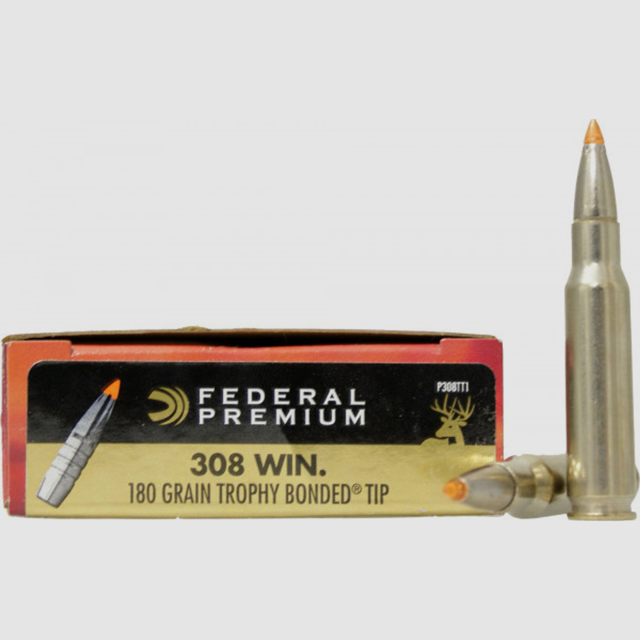 Federal Premium .308 Win 11,66g - 180grs Federal Trophy Bonded Tip Büchsenmunition