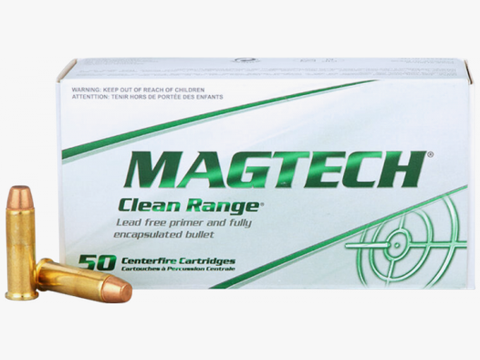 Magtech Clean Range .38 Special Magtech FEB Flat 158 grs Revolverpatronen