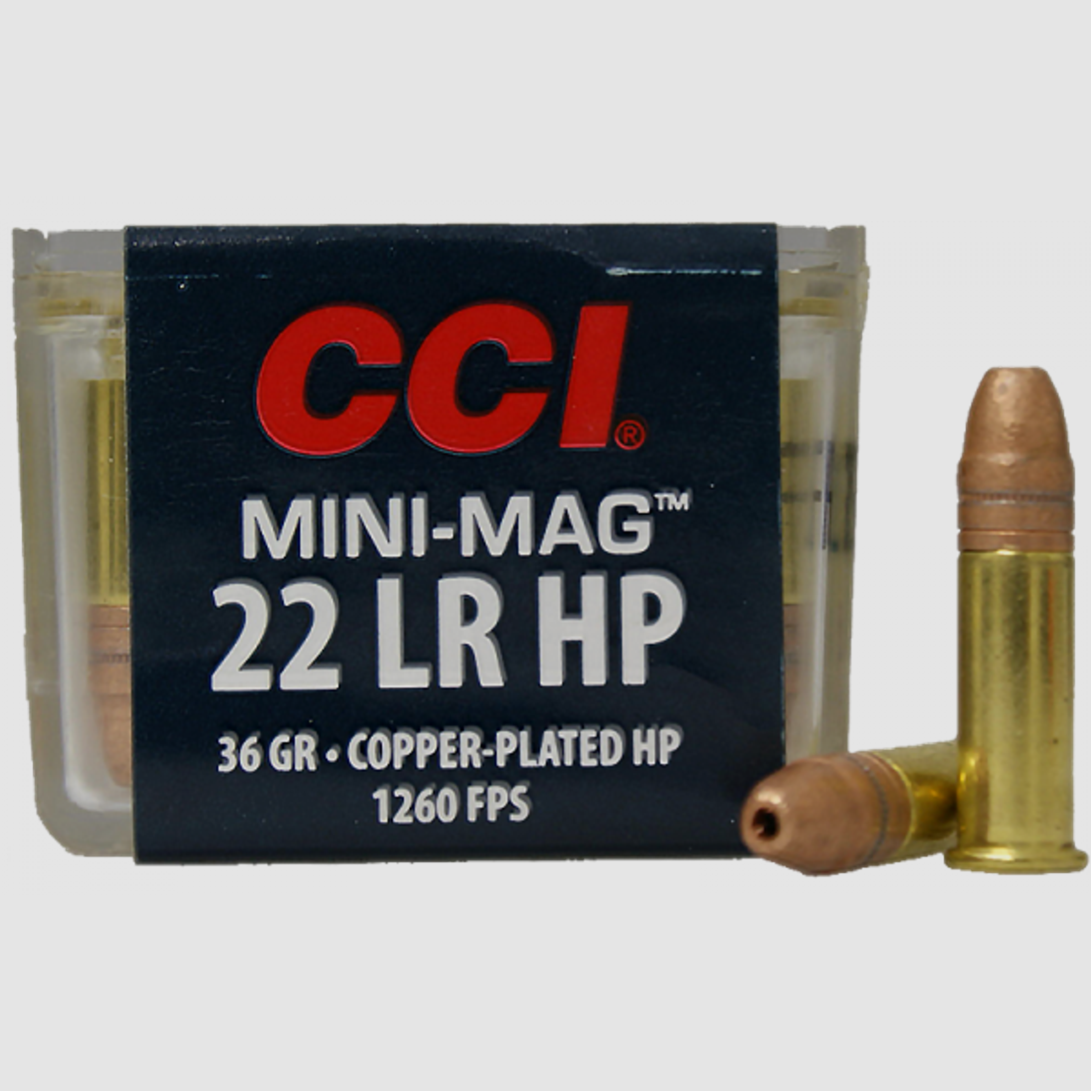 CCI Mini Mag HP .22 LR CPHP 36 grs Kleinkaliberpatronen