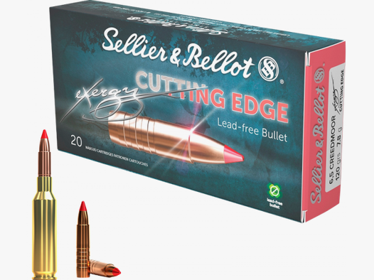 Sellier & Bellot eXergy Cutting Edge 6,5mm Creedmoor CE 120 grs Büchsenpatronen
