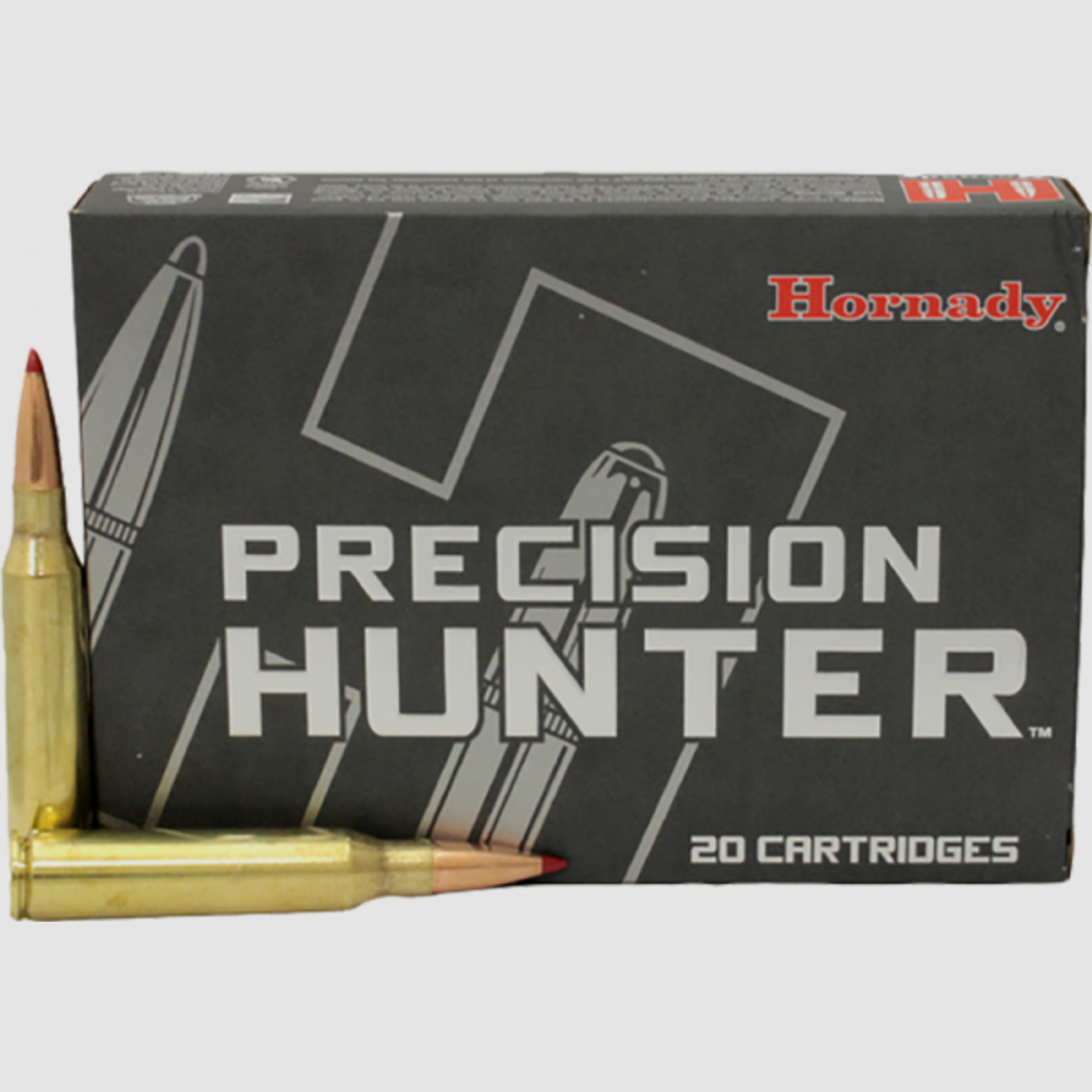 Hornady Precision Hunter .338 Lapua Mag ELD-X 270 grs Büchsenpatronen