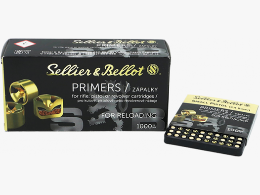 Sellier & Bellot Small Pistol Zündhütchen