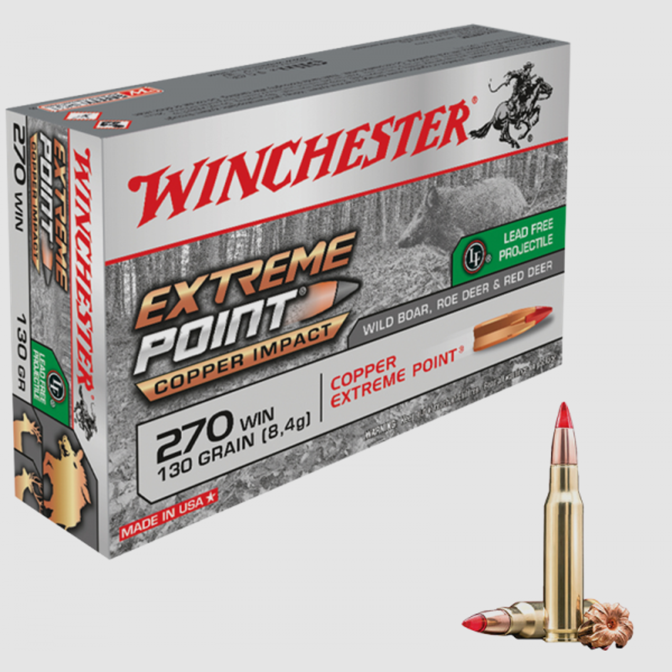 Winchester Extreme Point Copper Impact .300 Win Mag 150 grs Büchsenpatronen