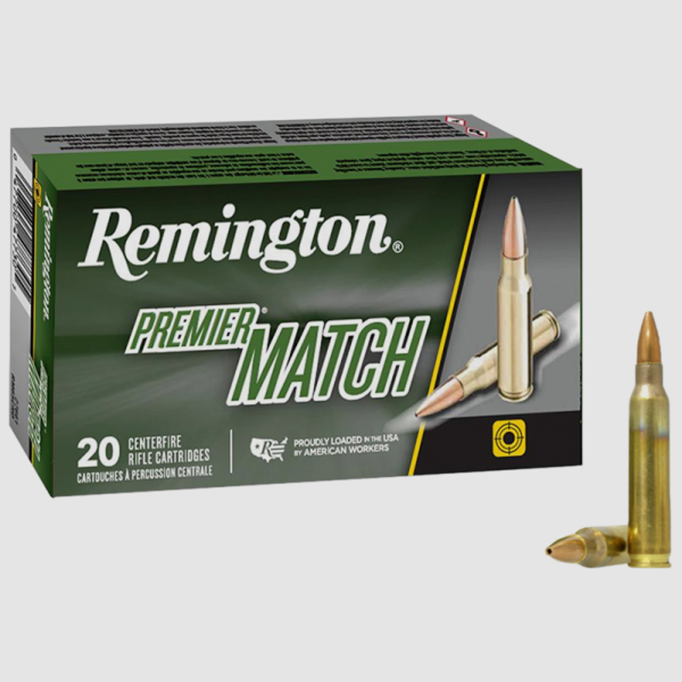 Remington .223 Rem 3,37g - 52grs Sierra Match King Büchsenmunition #27682