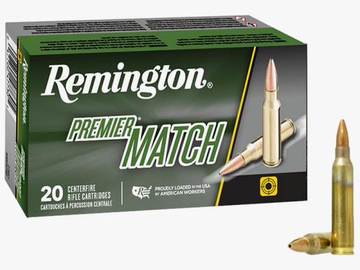Remington .223 Rem 3,37g - 52grs Sierra Match King Büchsenmunition #27682