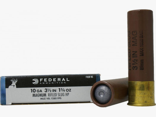 Federal Premium 10/89 49,00g - 756grs Power-Shok Rifled Slug Flintenlaufgeschosse