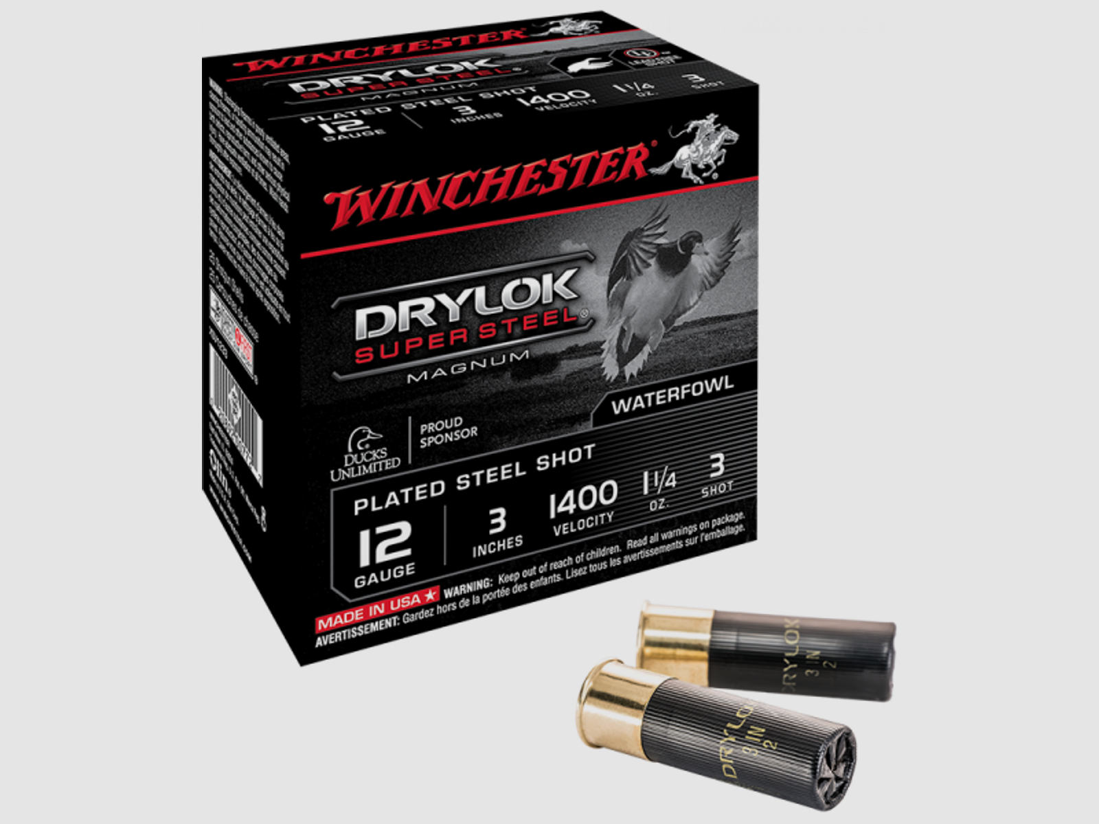 Winchester Drylok Super Steel 12/76 35 gr Schrotpatronen