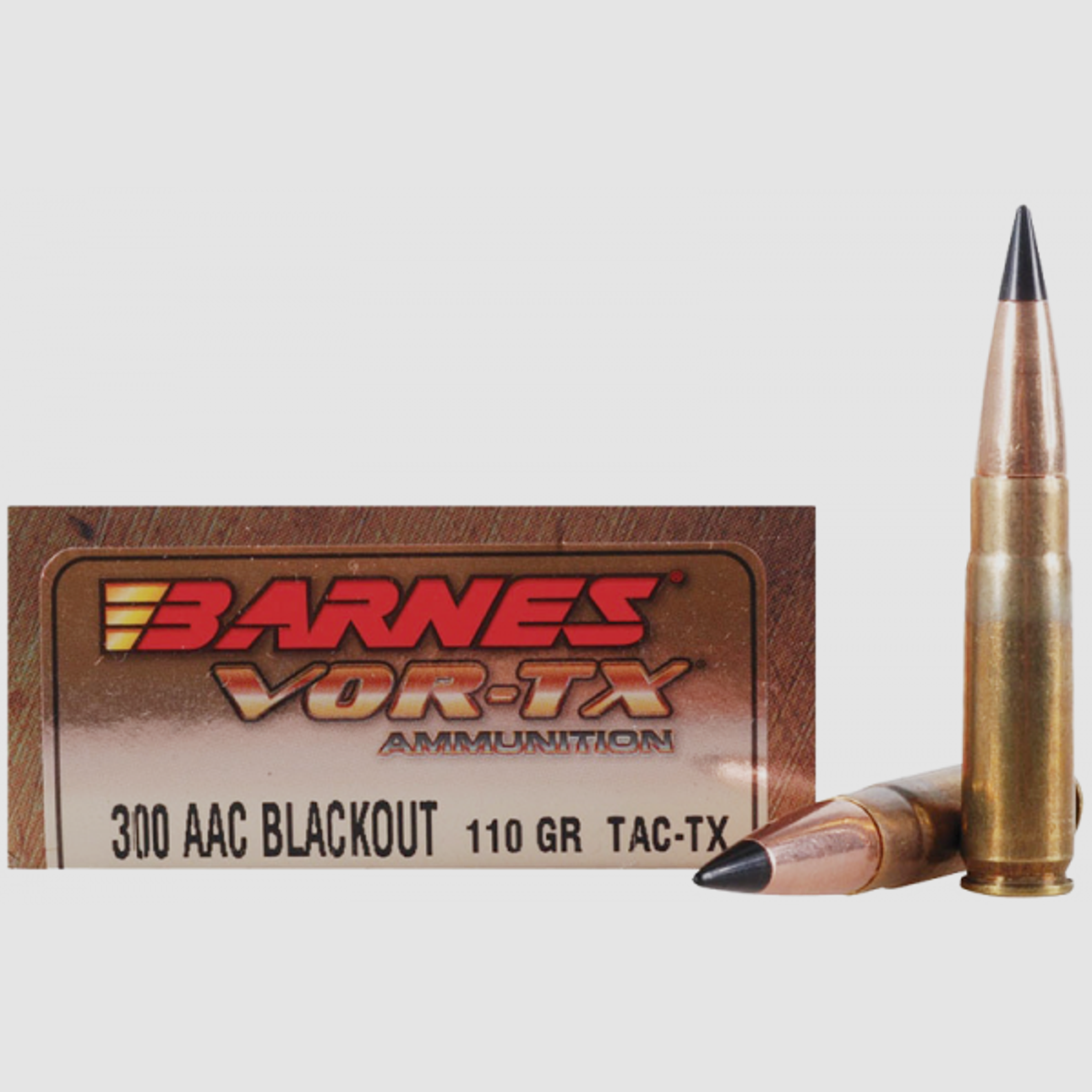 Barnes VOR-TX .300 AAC Blackout TAC-TX 110 grs Büchsenpatronen