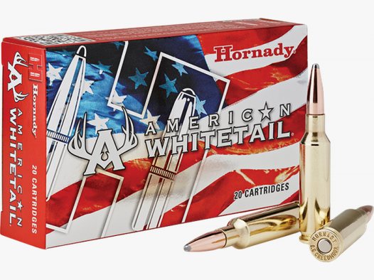 Hornady American Whitetail 6,5mm Creedmoor InterLock 129 grs Büchsenpatronen