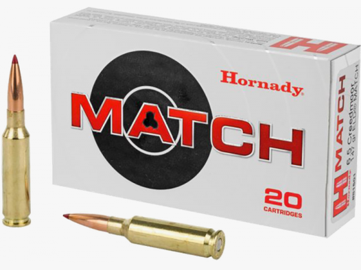 Hornady Match 6,5mm Creedmoor ELD Match 147 grs Büchsenpatronen