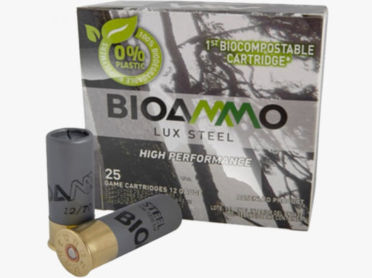 BioAmmo Lux Steel HP 12/70 32 gr Schrotpatronen