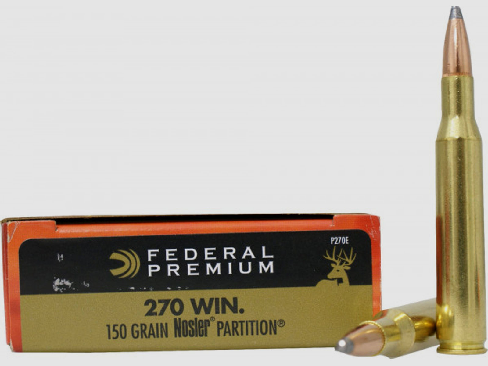 Federal Premium .270 Win 9,72g - 150grs Nosler Partition Büchsenmunition