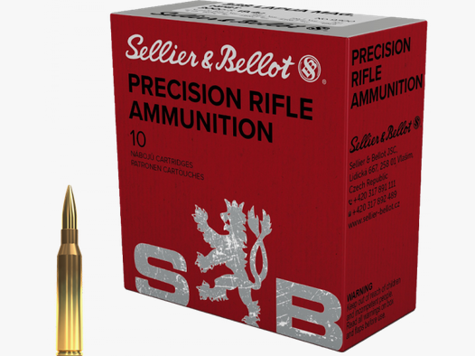 Sellier & Bellot Target Match .338 Lapua Mag BTHP 300 grs Büchsenpatronen