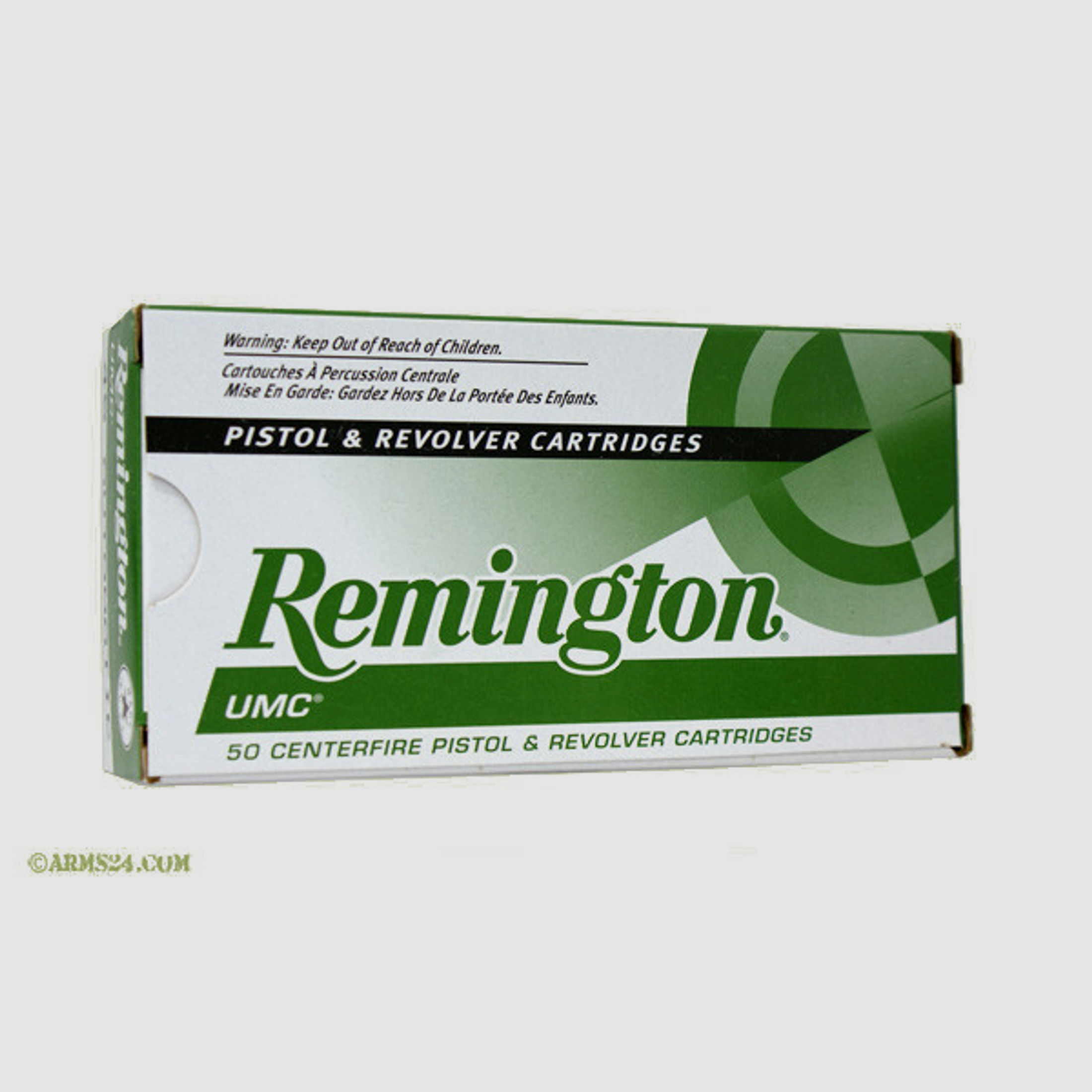 Remington .38 Special +P 8,10g - 125grs JHP Revolvermunition #23771