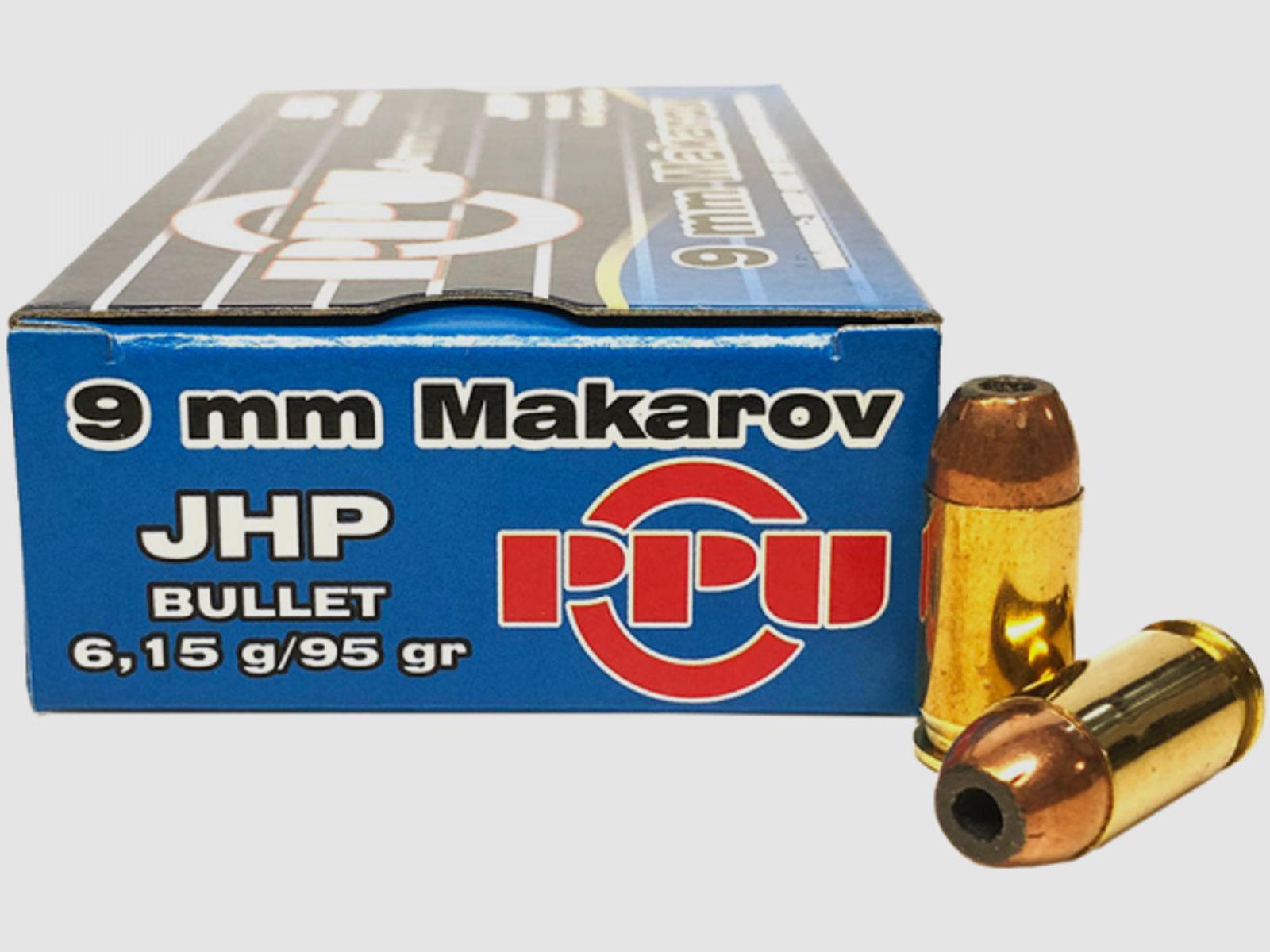 Prvi Partizan Handgun Line 9mm Makarov (9x18) JHP 95 grs Pistolenpatronen