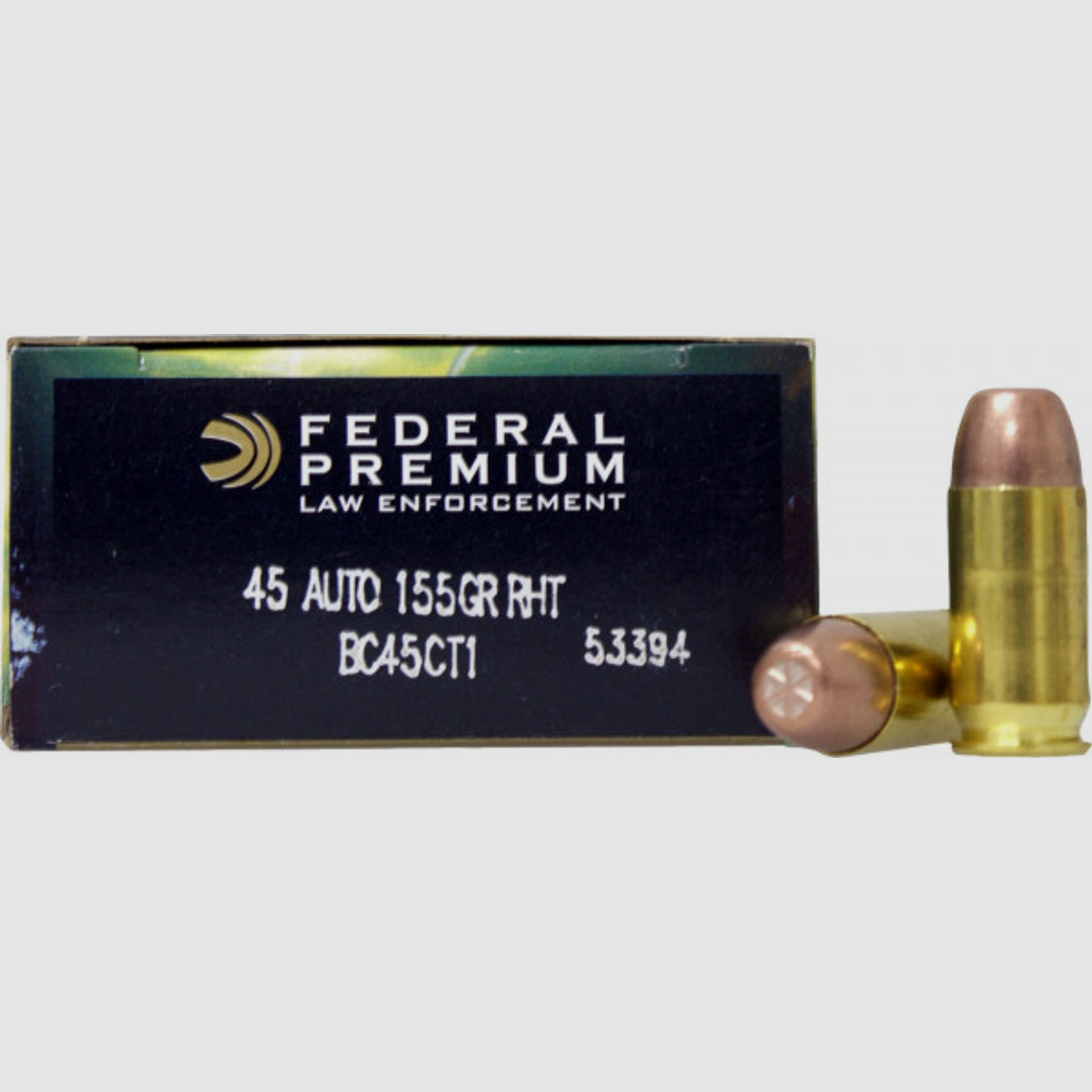Federal Premium .45 ACP 10,04g - 155grs Federal RHT Pistolenmunition