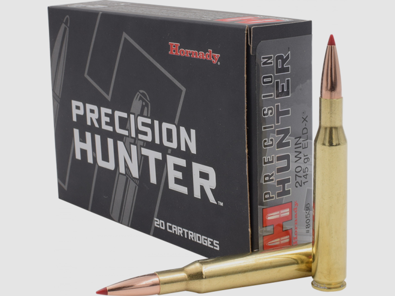 Hornady Precision Hunter .270 Win ELD-X 145 grs Büchsenpatronen