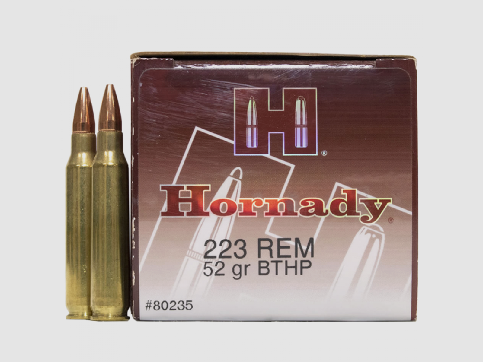 Hornady Match .223 Rem BTHP 52 grs Büchsenpatronen