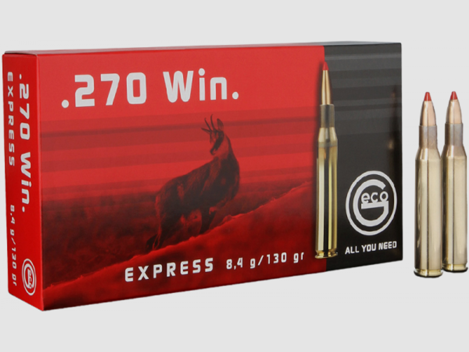 Geco Express .270 Win 130 grs Büchsenpatronen