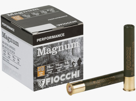 Fiocchi Magnum 410/76 19 gr Schrotpatronen