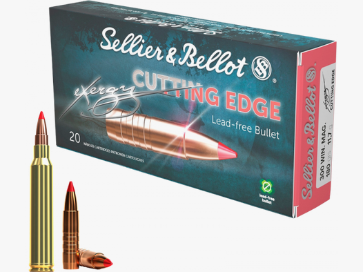 Sellier & Bellot eXergy Cutting Edge .300 Win Mag CE 180 grs Büchsenpatronen