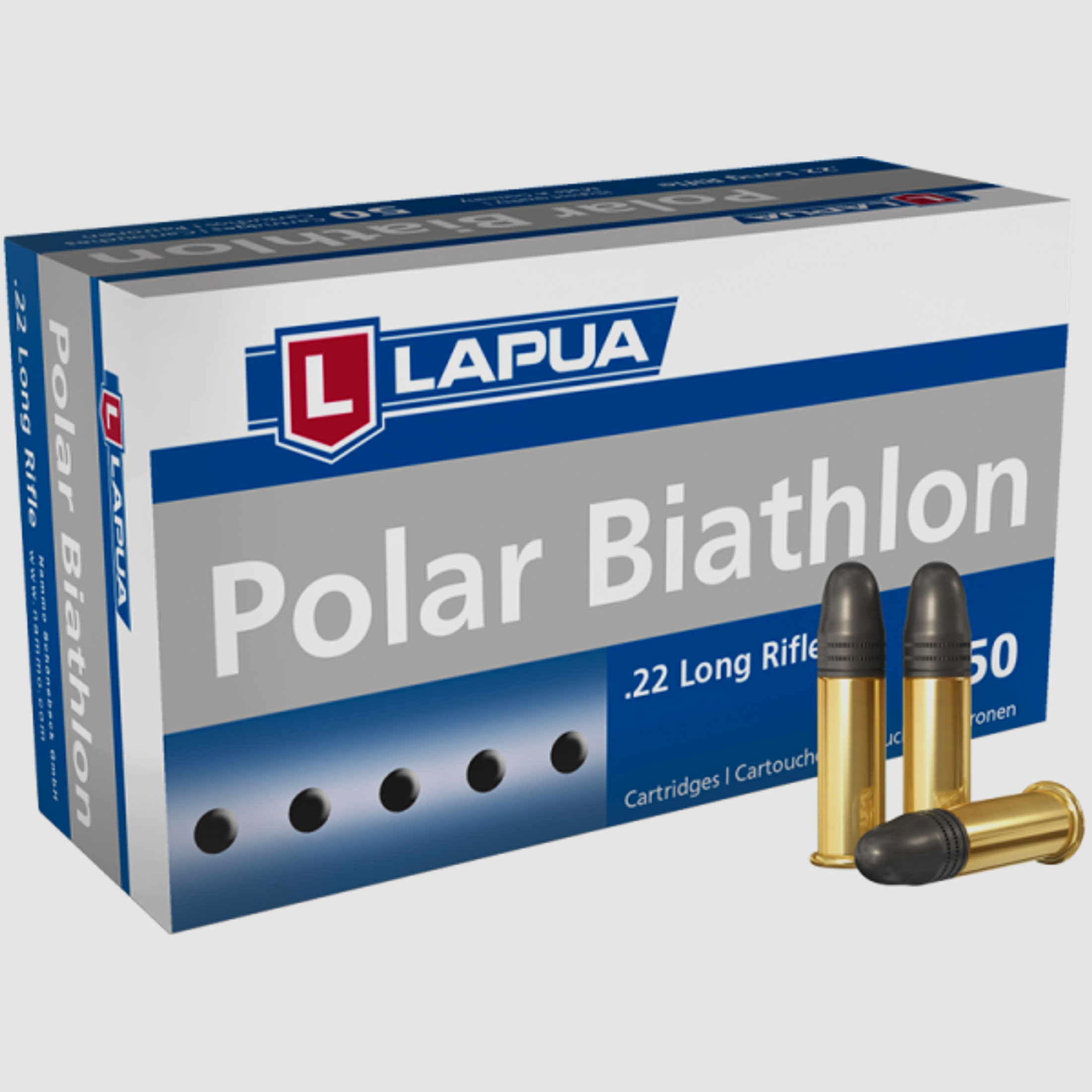 Lapua Polar Biathlon .22 LR LRN 40 grs Kleinkaliberpatronen