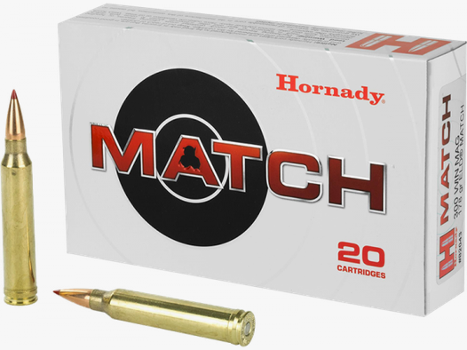 Hornady Match .300 Win Mag ELD Match 178 grs Büchsenpatronen