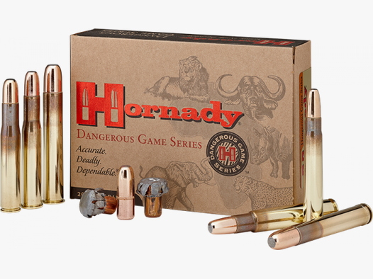 Hornady Dangerous Game .470 Nitro Express3 1/4" DGX Bonded 500 grs Büchsenpatronen