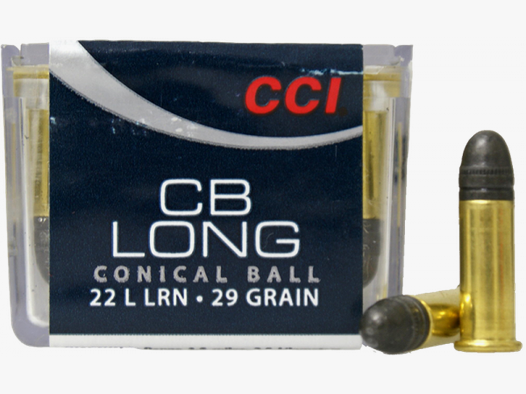 CCI CB Long .22 LR LRN 29 grs Kleinkaliberpatronen