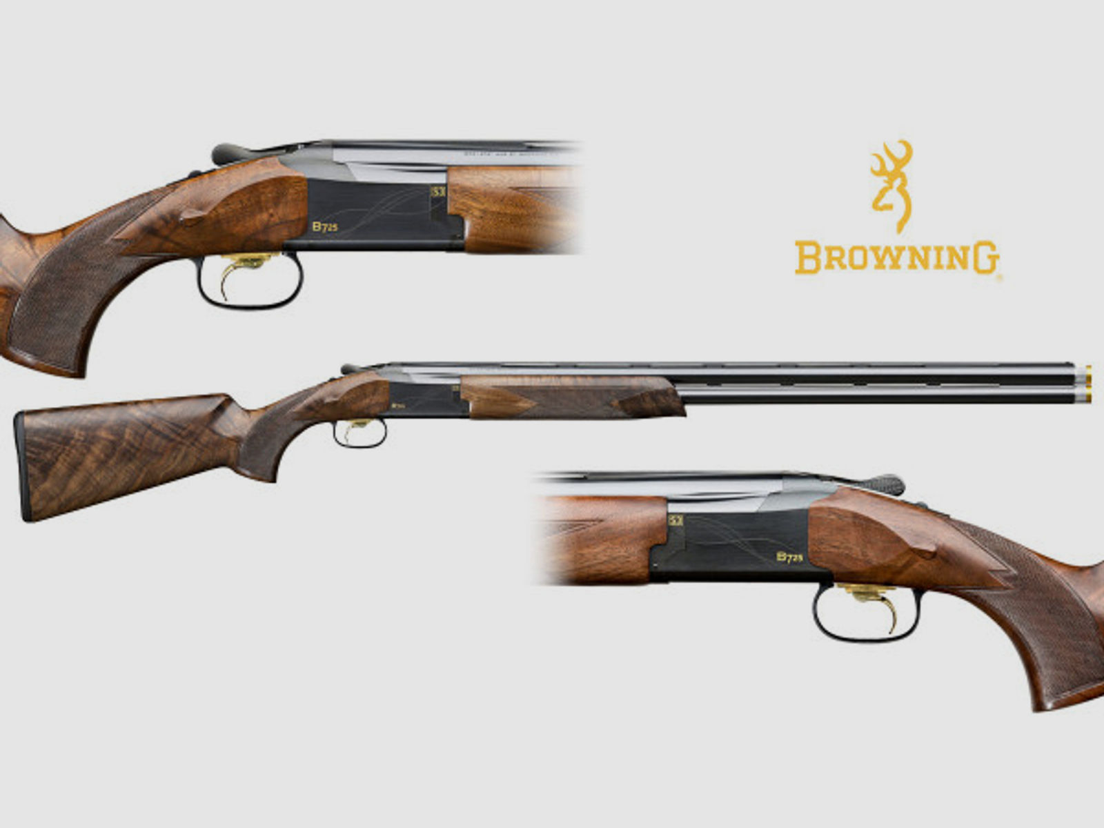 Browning B725 SPORTER Black Edition 12/76 81cm Lauflänge Bockdoppelflinte
